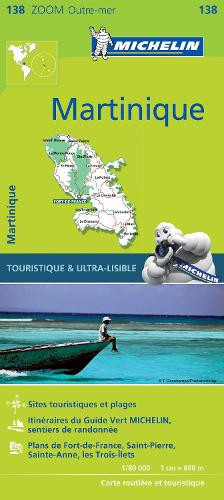 Michelin Martinique - Zoom Map 138 (Map)