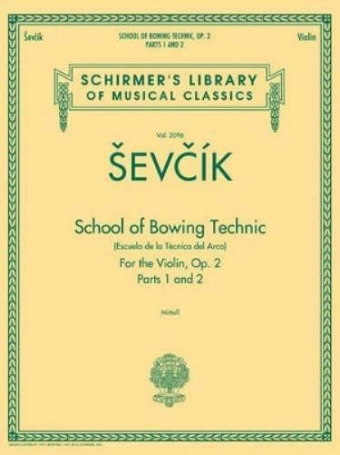 School of Bowing Technics, Op. 2, Parts 1 & 2 (Tascabile)