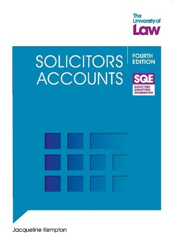 SQE - Solicitors Accounts 4e by Jacqui Kempton