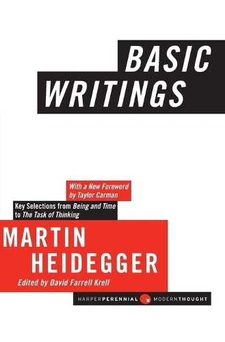 Martin Heidegger Basic Writings (Tascabile)