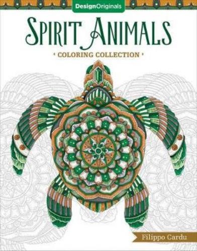 Filippo Cardu Spirit Animals (Filippo Cardu Coloring Collection) (Tascabile)