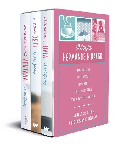 Ariana Godoy Estuche Trilogía Hermanos Hidalgo / The Hidalgo Trilogy (Tascabile)