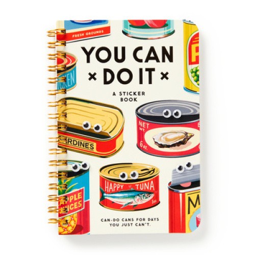 You Can Do It Googly Sticker Book by Brass Monkey