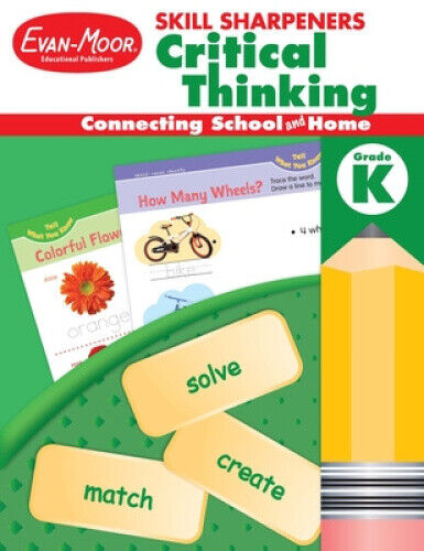 Skill Sharpeners: Critical Thinking, Kindergarten Workbook (Skill Sharpeners: