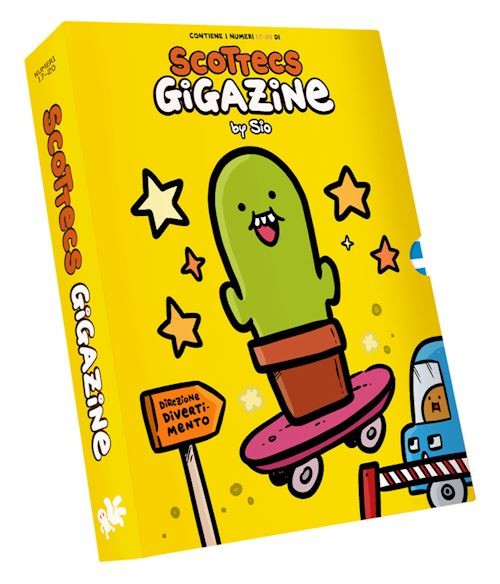 SCOTTECS GIGAZINE. COFANETTO 5. VOL. 17-20  - SIO - GIGACIAO