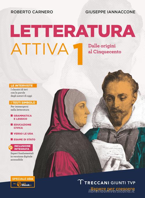 9788809908505 Letteratura attiva. Per le Scuole superiori. Con e... online vol.1