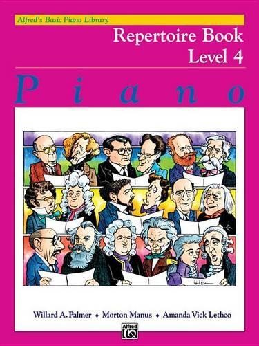 Willard A Palmer Morton Manus Aman Alfred´s Basic Piano Library Rep (Tascabile)