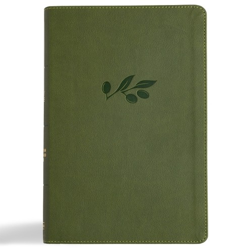 Csb Bibles by H CSB Giant Print Reference Bible, Digital  (Rilegato in ecopelle)