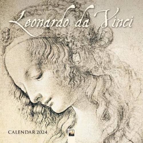 Leonardo da Vinci Wall Calendar 2024 (Art Calendar) by Flame Tree Studio