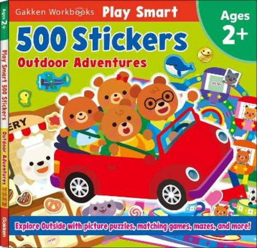 Gakken early chil Play Smart 500 Stickers Outdo (Tascabile) (PRESALE 16/04/2025)