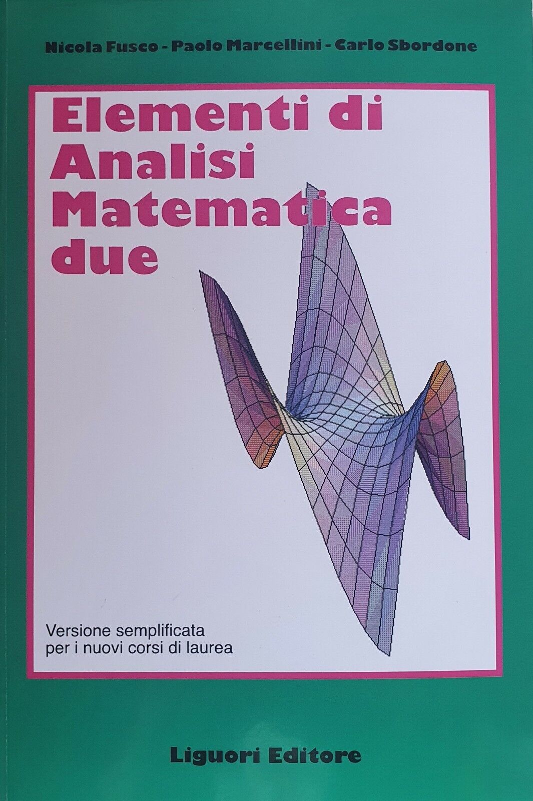 Elementi Di Analisi Matematica Due
