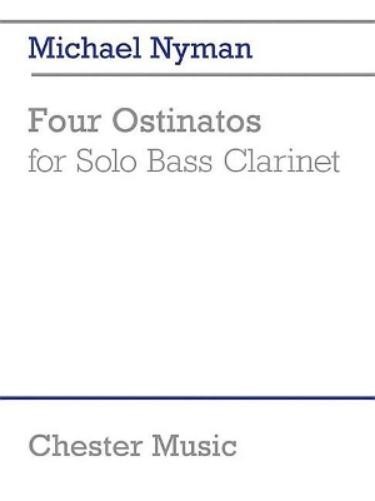 Michael Nyman Four Ostinatos (for Solo Bass Clarinet) (Tascabile)