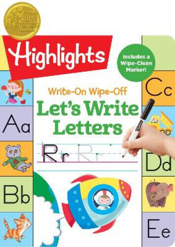 Let's Write Letters (Write-On Wipe-Off) by Highlights