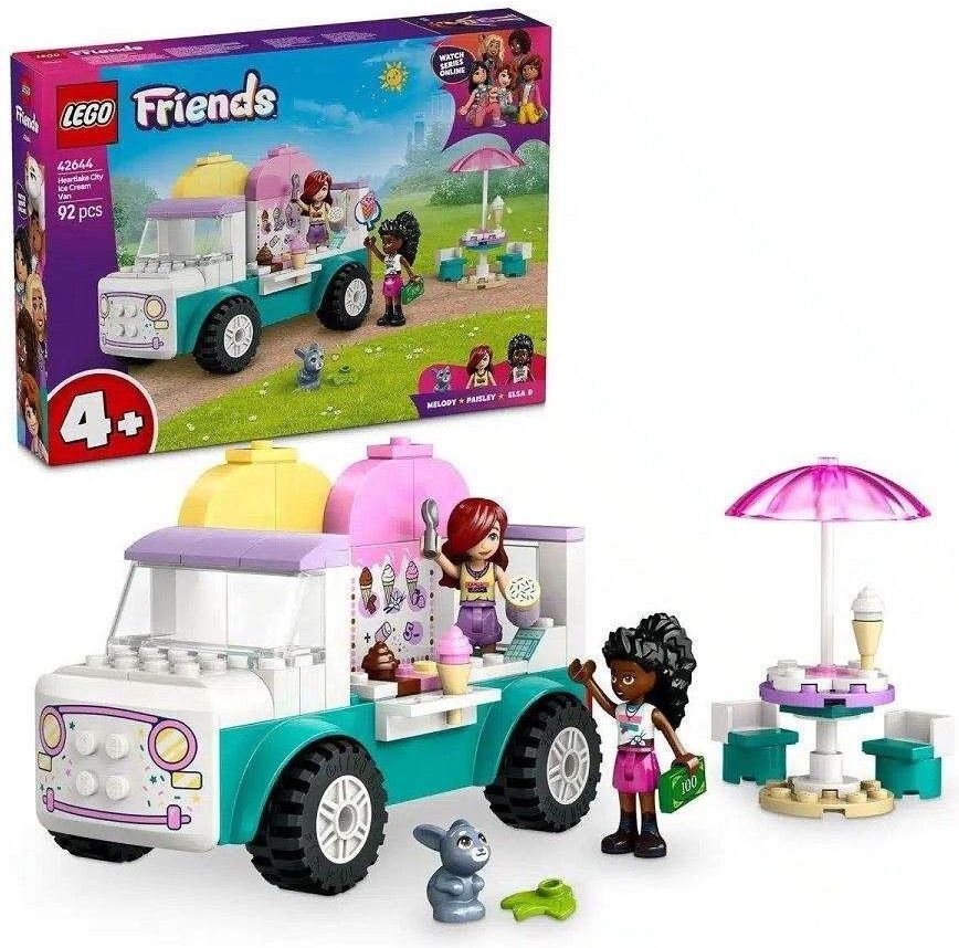 Merchandising Lego: 42644 - Lego Friends - Il Furgone Dei Gelati Di Heartlake Ci
