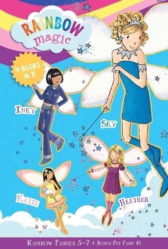 Daisy Meadows Rainbow Magic Rainbow Fairies: Books #5-7 with Special (Tascabile)