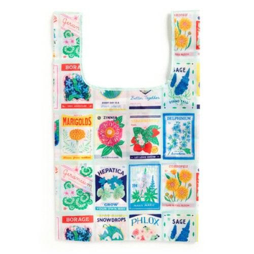 Grow Your Own Way Packable Nylon Tote Bag by Galison