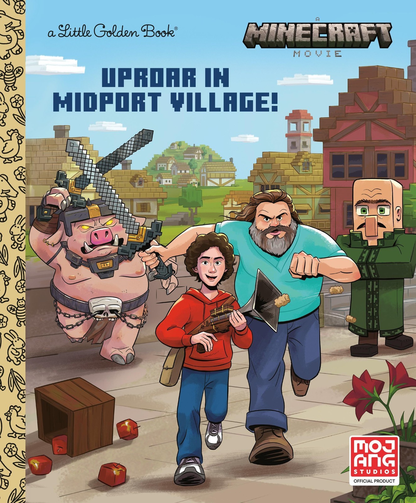Golden Books Uproar in Midport Village (A MINECRAFT MOVIE) (Copertina rigida)