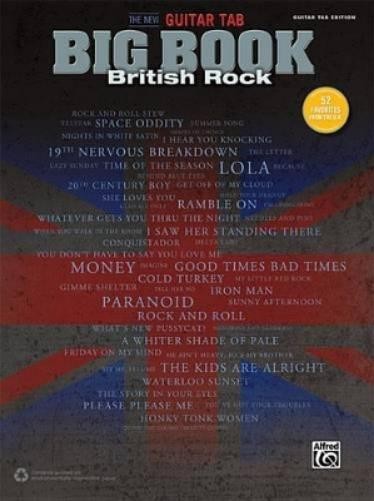 The New Guitar Big Book of Hits -- British Rock (Tascabile)