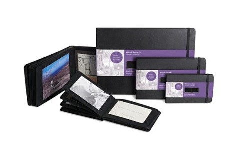 Moleskine Art Plus Black Page Album, A4, Black, Hard Cover (8.5 X 12)