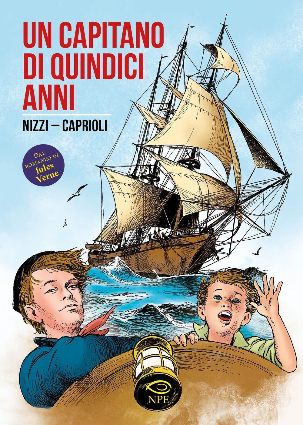 Libri Franco Caprioli / Claudio Nizzi - Un Capitano Di Quindici Anni Da Jules Ve