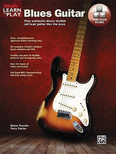 Steve Trovato Terry Carter Learn To Play Blues Guitar (Tascabile)