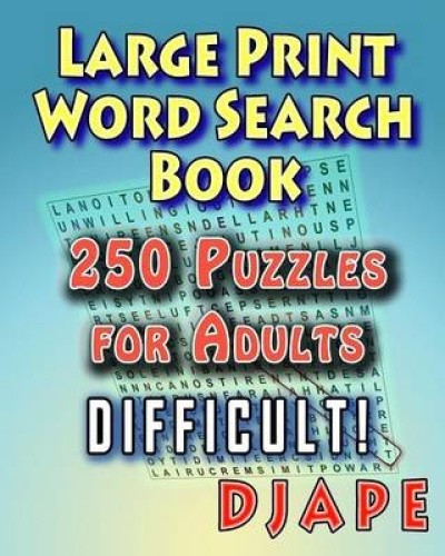 Large Print Word Search Book: 250 Puzzles for Adults (Word Search Books for