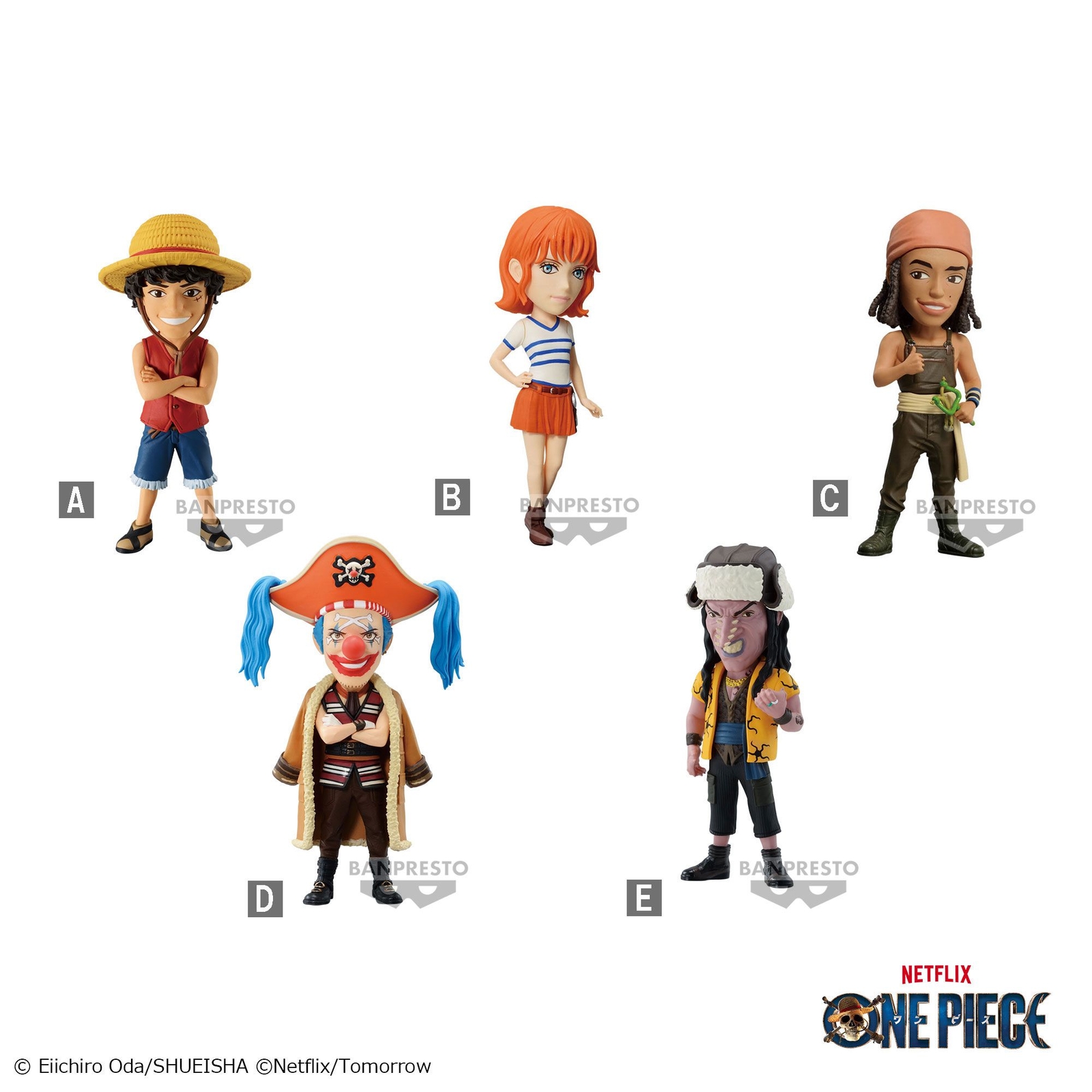 Merchandising One Piece: Banpresto - World Collectable Figure Vol.1 (A Netflix S