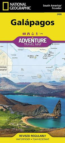 Galapagos: Adventure Map by National Geographic Maps - Adventure