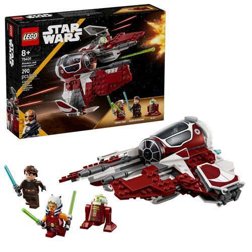 Merchandising Lego: 75401 - Star Wars - Jedi Interceptor Di Ahsoka