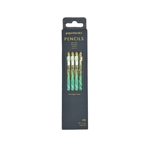 Van Gogh’s Irises Pencil (4 Pack) (Van Gogh's Irises) by Paperblanks