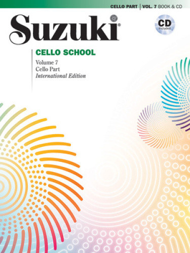 Suzuki Cello School, Vol 7: Cello Part, Book & CD (Suzuki Cello School)