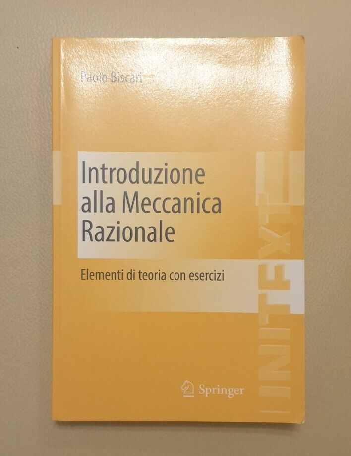 Introduzione Alla Meccanica - Biscari