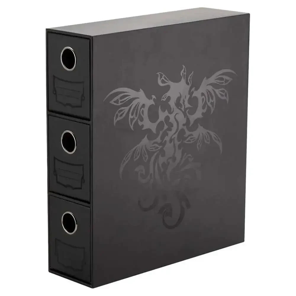 Dragon Shield Fortress Card Drawers Black Arcane Tinmen
