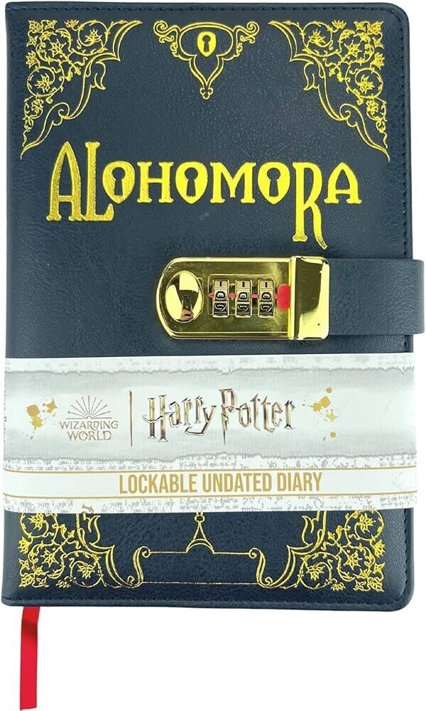 Harry Potter (Alohomora) A5 Lockable Undated Diary