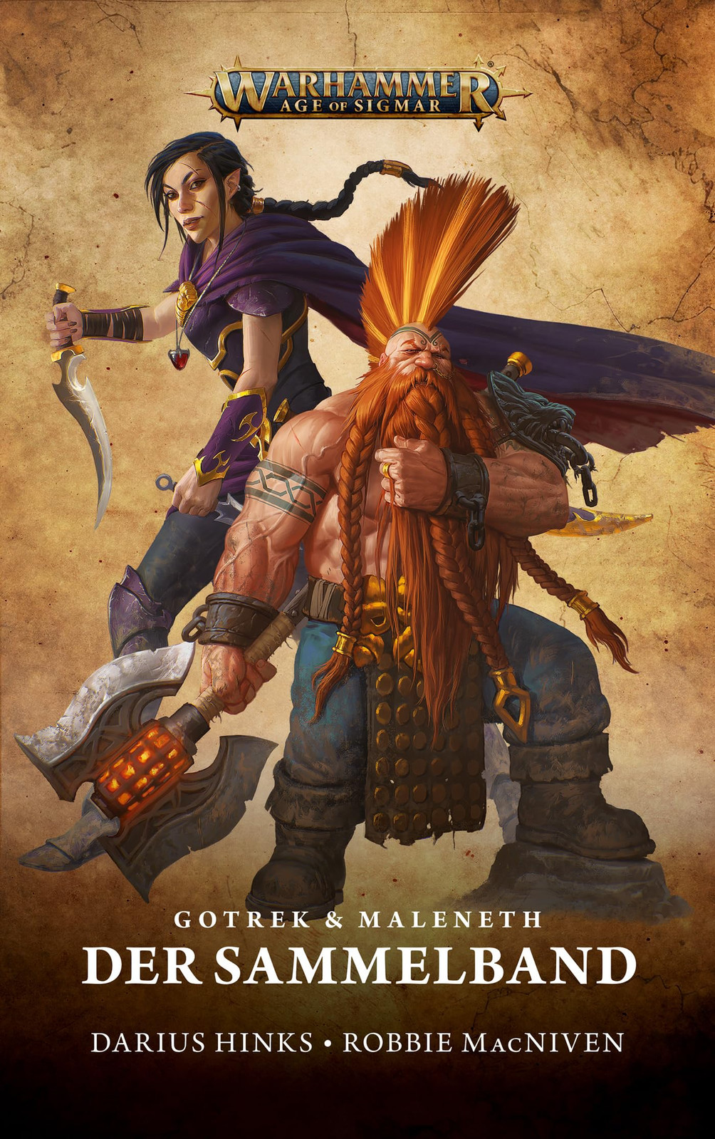 Hinks, D Warhammer Age Of Sigmar - Gotek & Maleneth - (German Import) Book NUOVO