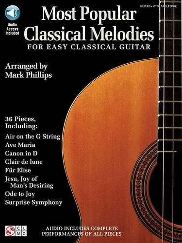 Mark Phillips Most Popular Classical Melodies (Tascabile)