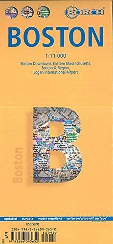 9783866093652 Boston. Map 1:11 000: Boston Downton, Eastern Mass...ional Airport