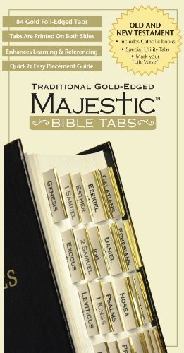 `Ellie Claire Gift & Paper ...-Majestic Traditional Gold-Edged Tabs ACC NUOVO