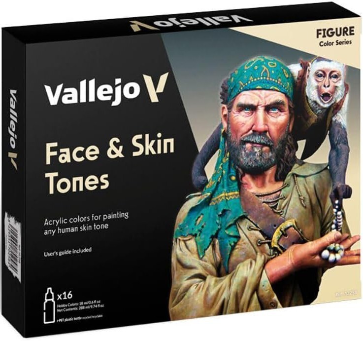 Vallejo - Set di Pittura Face & Skin Tones