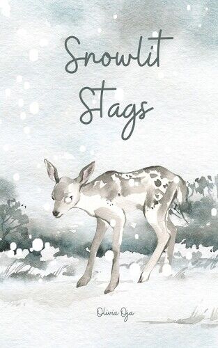 Olivia Oja Snowlit Stags (Tascabile)