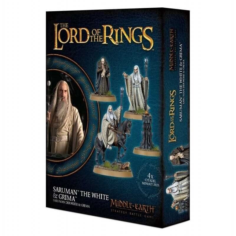 The Lord Of The Rings - Saruman Il Bianco E Grima