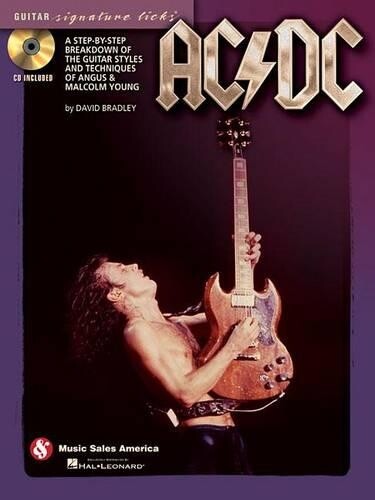 David Bradley AC/DC - Guitar Signature Licks (Tascabile)