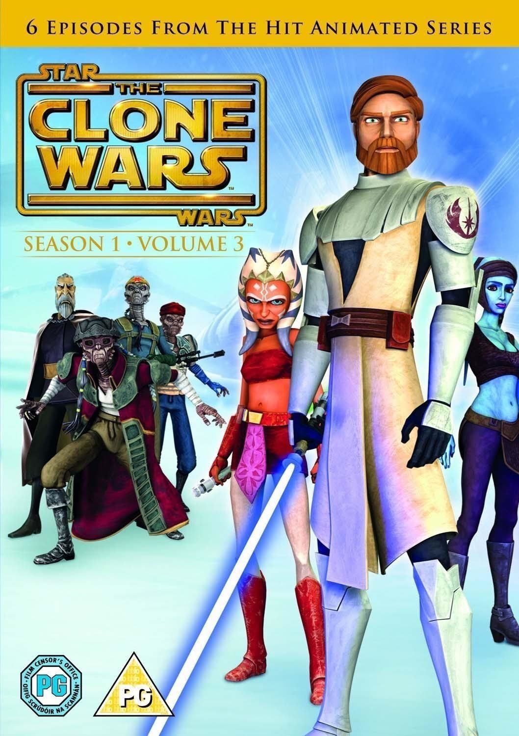 Dvd Star Wars - The Clone Wars: Season 1 - Volume 3 [Edizione: Regno Unito]