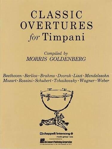 Classic Overtures for Timpani (Sheet Music)