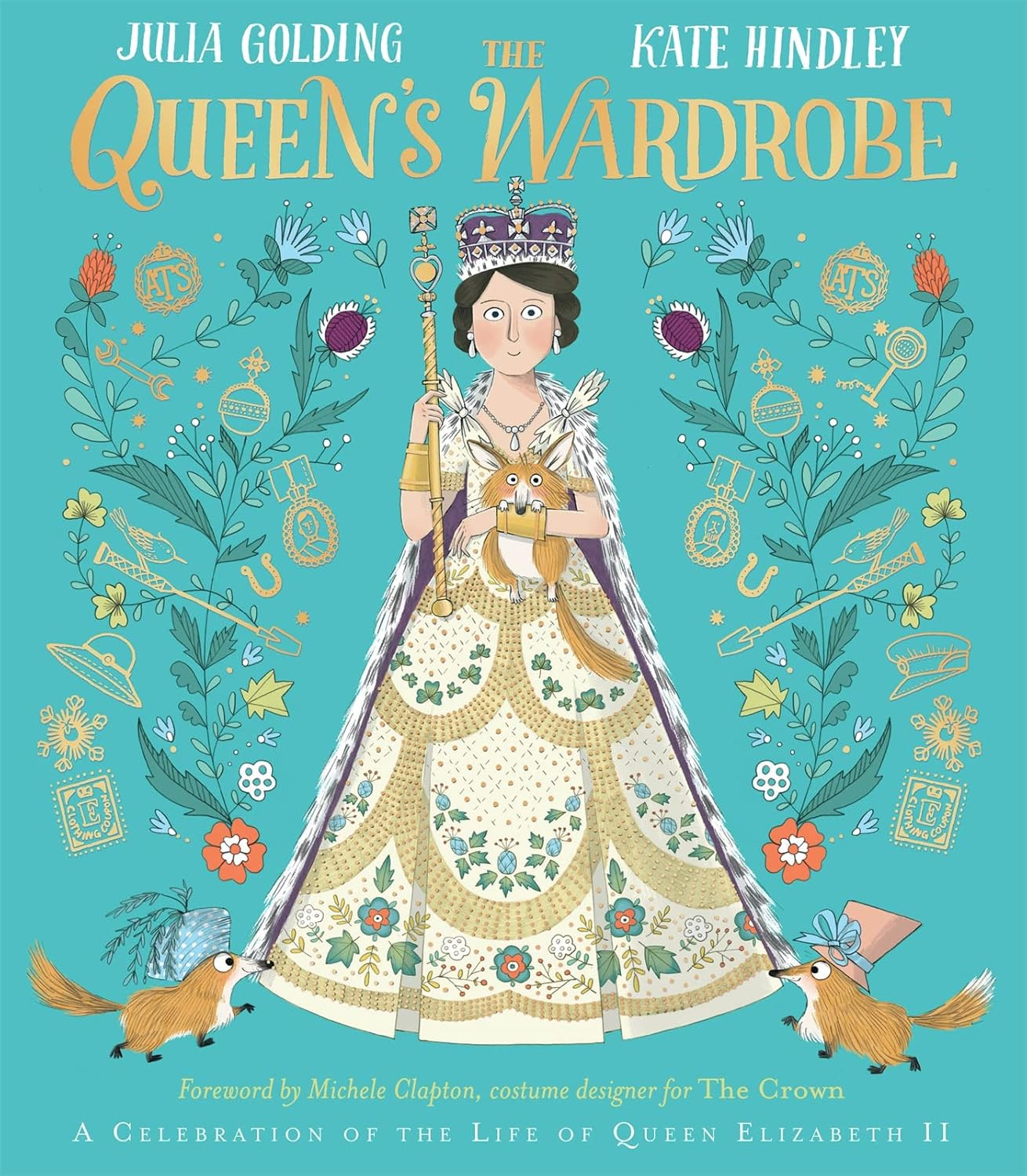 9781529045536 The Queen's Wardrobe: A Celebration of the Life of... Elizabeth II