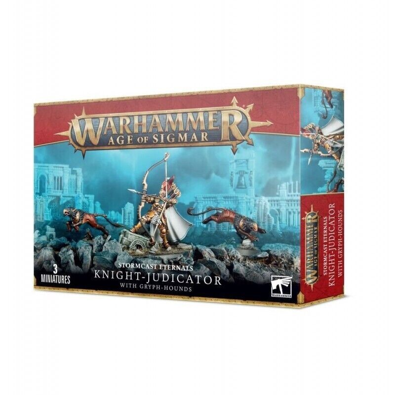Stormcast Eternals - Knight-Judicator with Gryph-Hounds