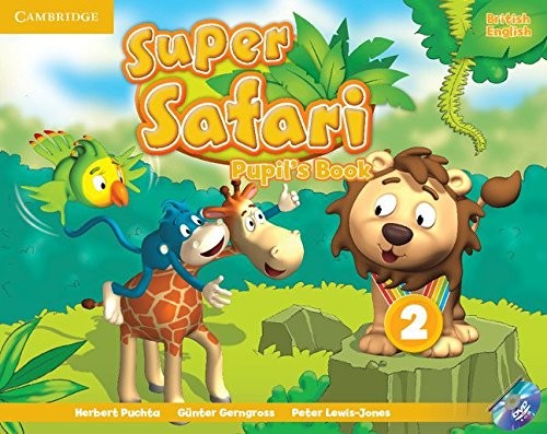 9781107476882 Super safari. Level 2. Pupil's book. Per la Scuola.... Con DVD-ROM