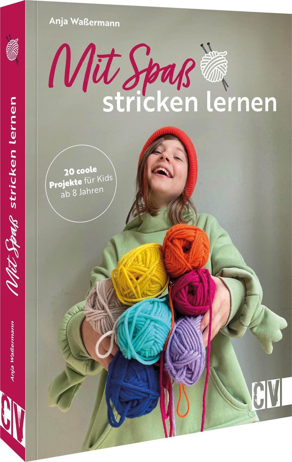 Anja Waßermann Stricken für Anfänger – Mit Spaß Stricken lern (Copertina rigida)