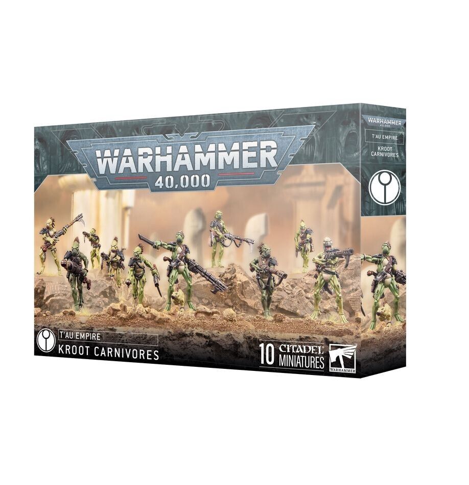 T'au Empire - Kroot Carnivores (10a Edizione)