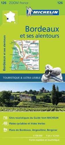 Michelin Bordeaux & surrounding areas - Zoom Map 126 (Map)